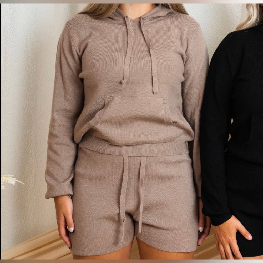 Hoodie Short Set